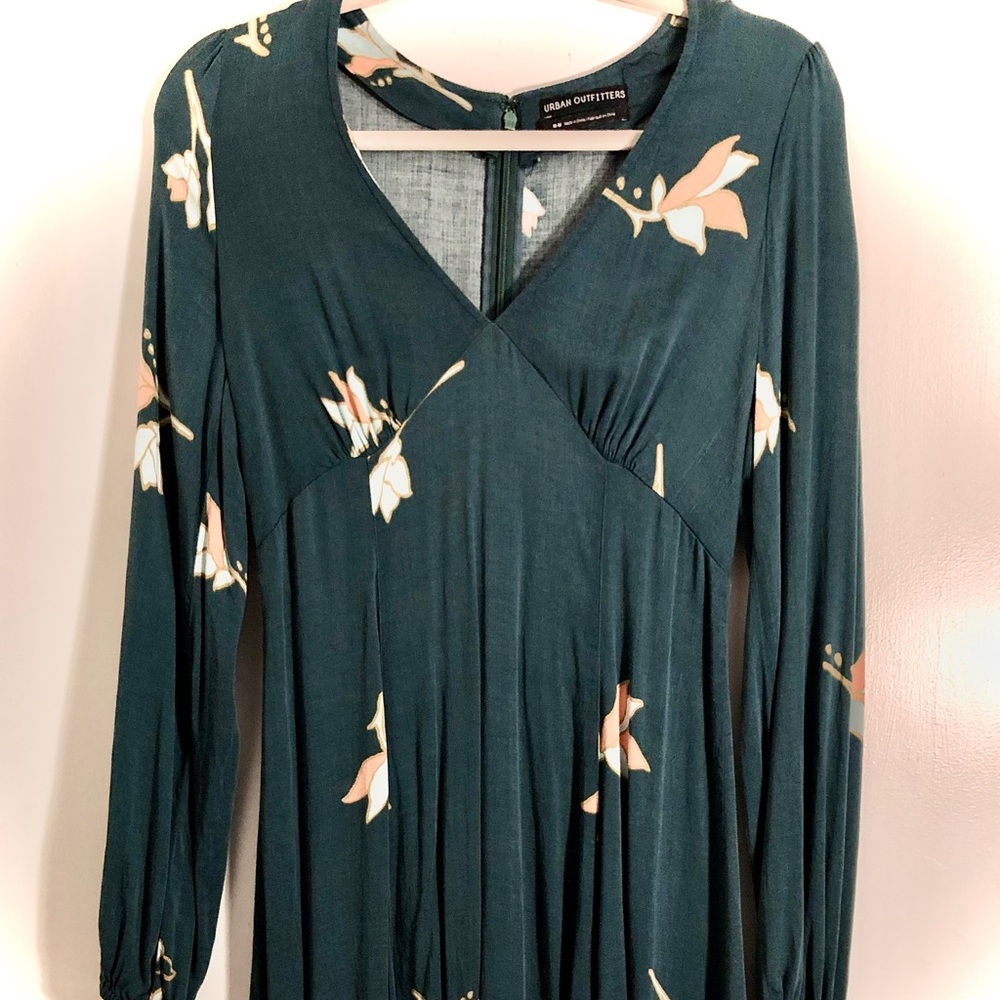 UO Long Sleeve Floral Dress